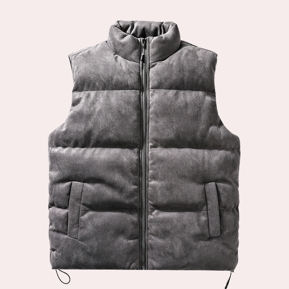 Adorjan - Gilet d'hiver matelassé pour hommes