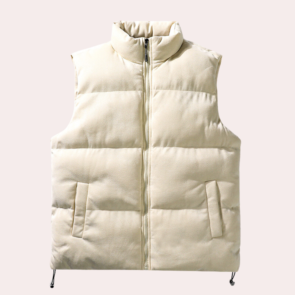 Adorjan - Gilet d'hiver matelassé pour hommes