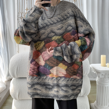 Pull Relâché Confortable Pour Hommes