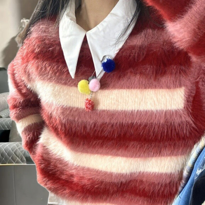 Pull Oversize Femme pour Automne et Hiver