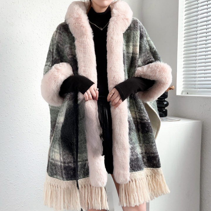 Manteau Femme Hiver Élégant avec Ceinture et Col Tailleur - LuxeStyle