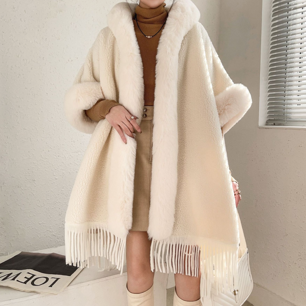 Manteau Femme Hiver Élégant avec Ceinture et Col Tailleur