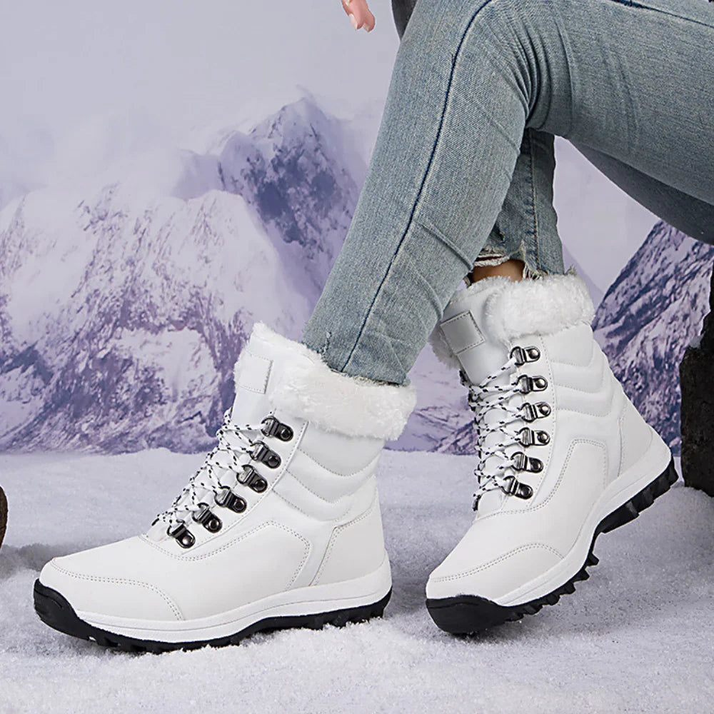 Bottes Hiver Doublure Fourrure et Semelle Grip