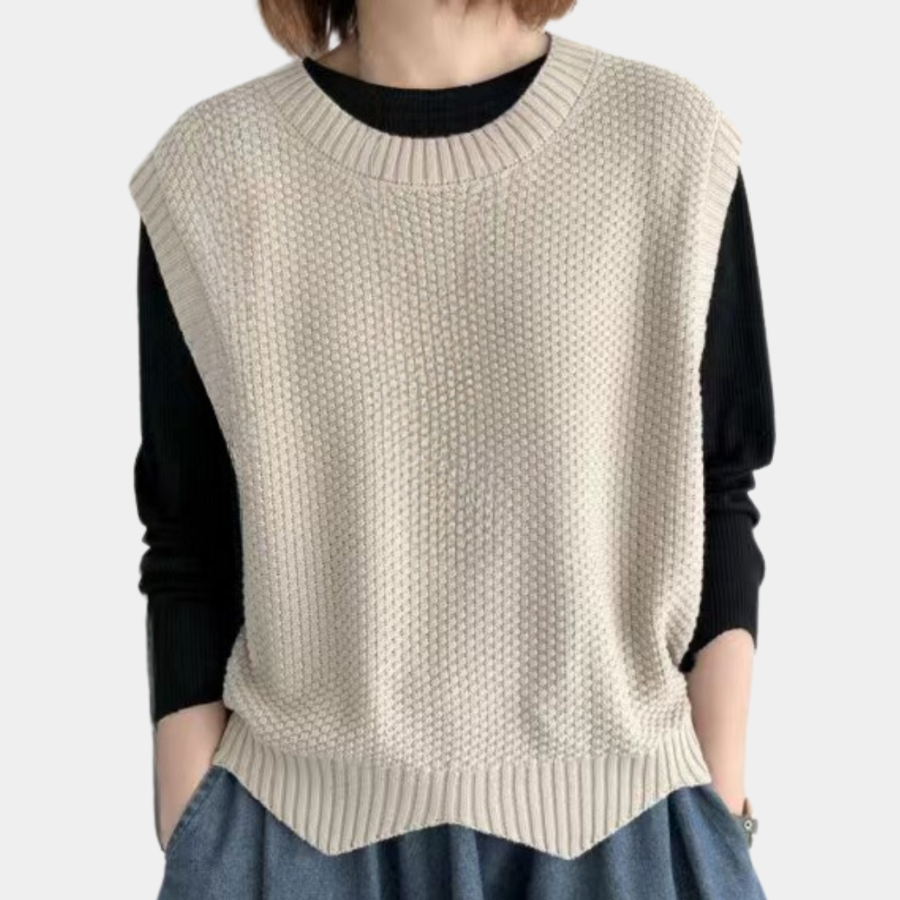 Dorika - Gilet tricoté tendance pour femmes