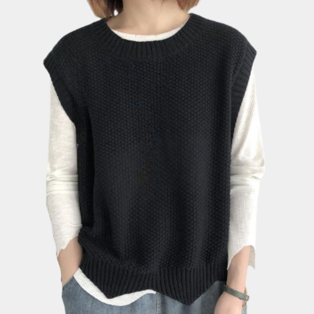 Dorika - Gilet tricoté tendance pour femmes