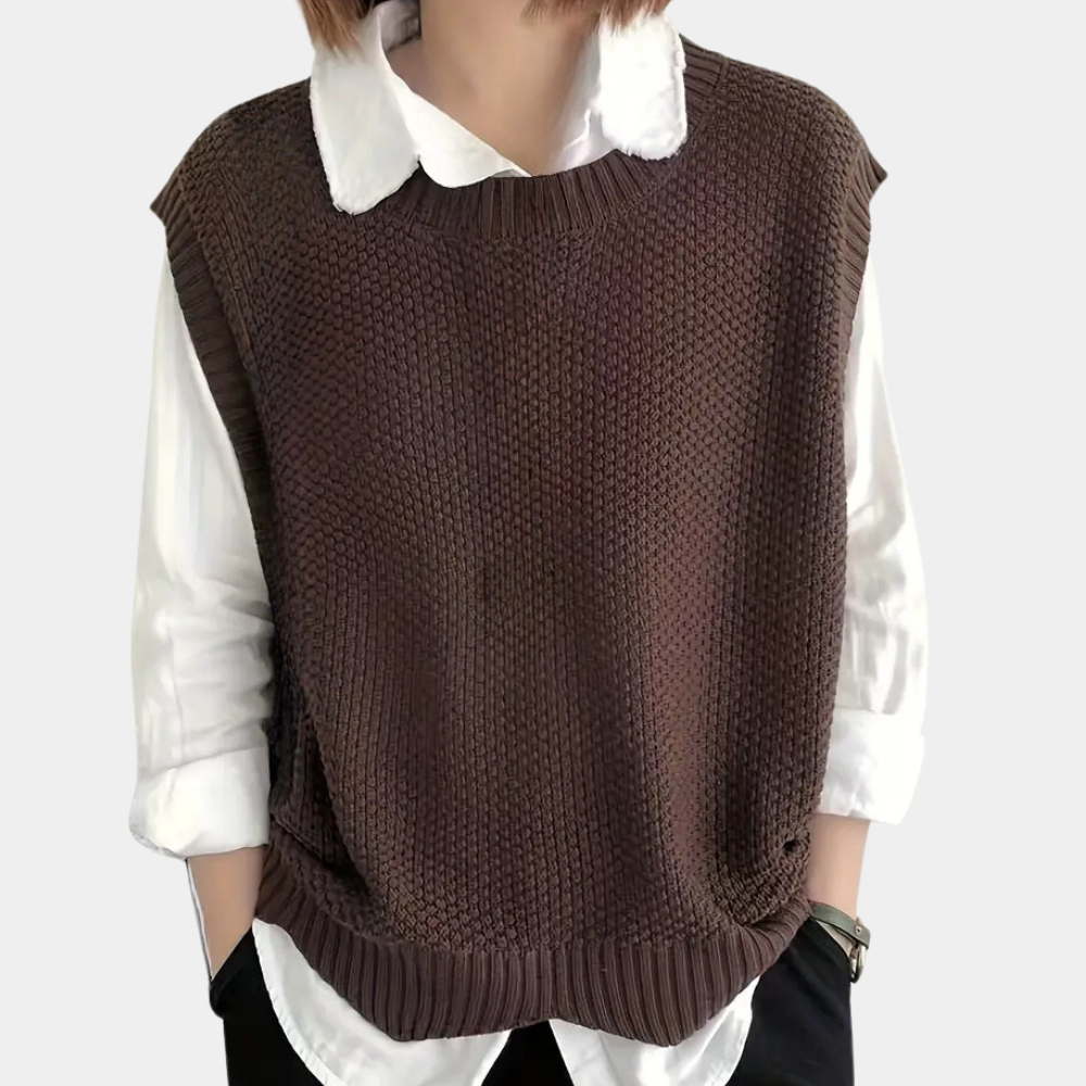 Dorika - Gilet tricoté tendance pour femmes