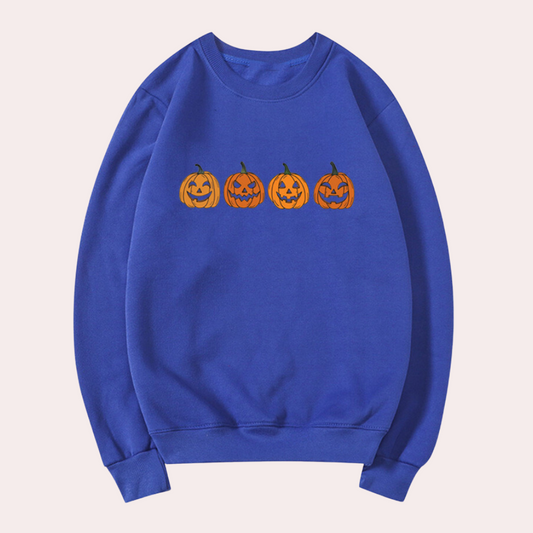 Afra -  Pull Citrouille Halloween