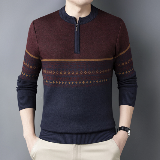 Valentyn - Pull Classique en Maille pour Homme