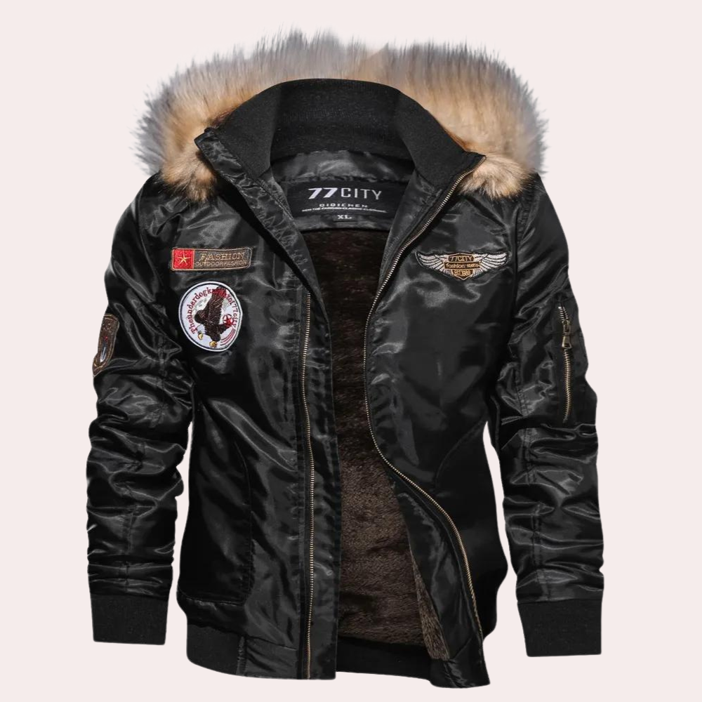 Veste Hivernale Homme avec Capuche Chaude