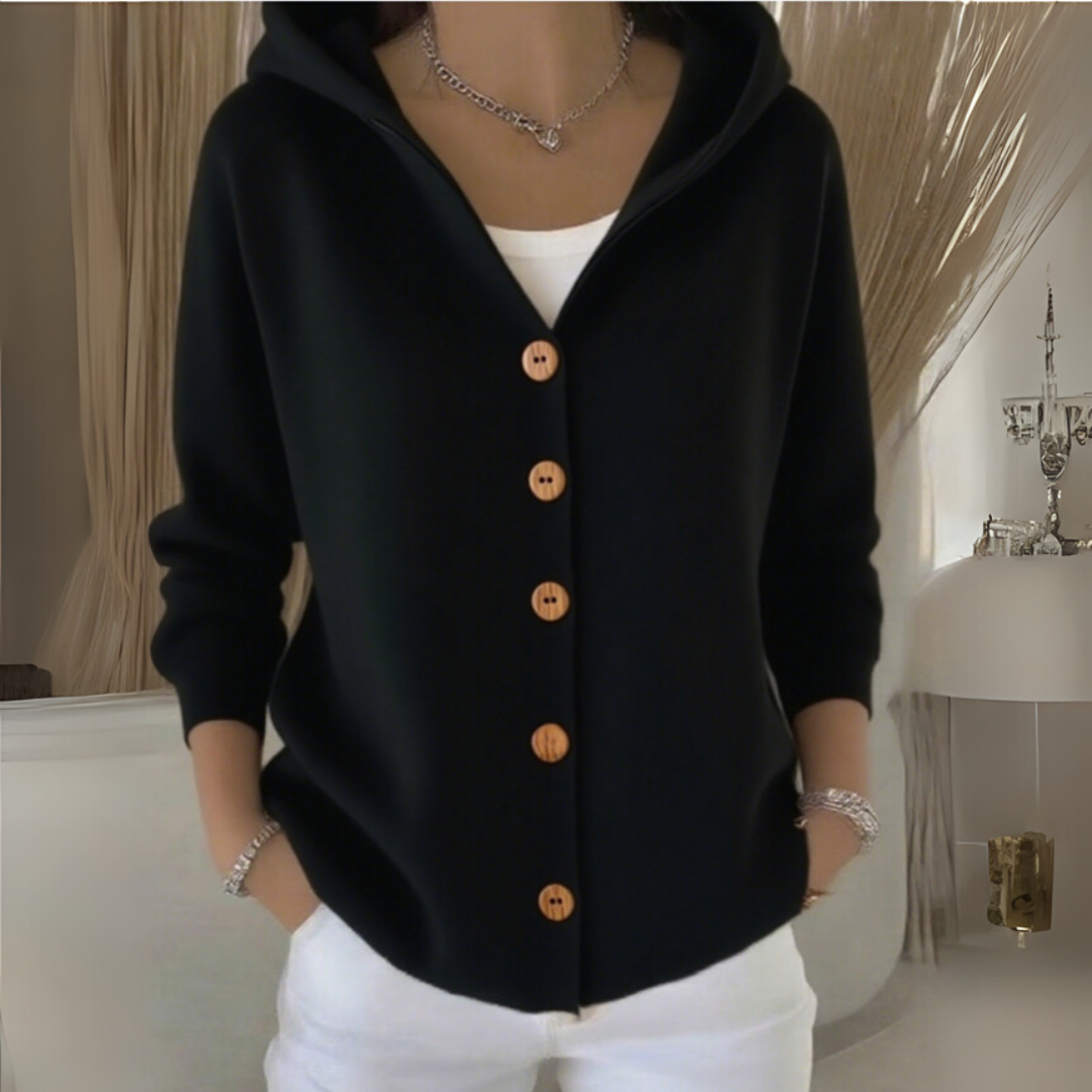 Cardigan Femme Élégant – Maille Souple Cachemire & Coupe Classique