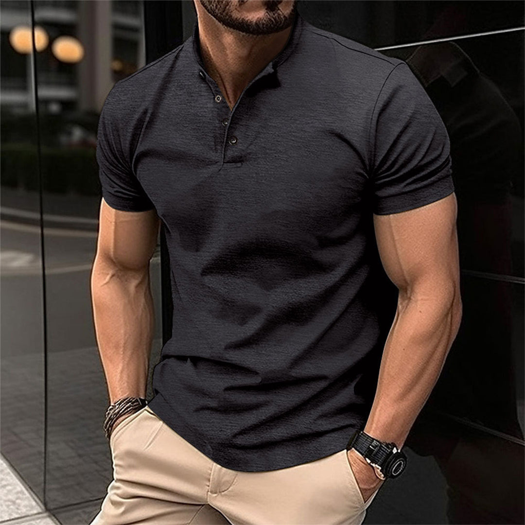 Polo Homme Classique Manches Courtes Été - LuxeStyle