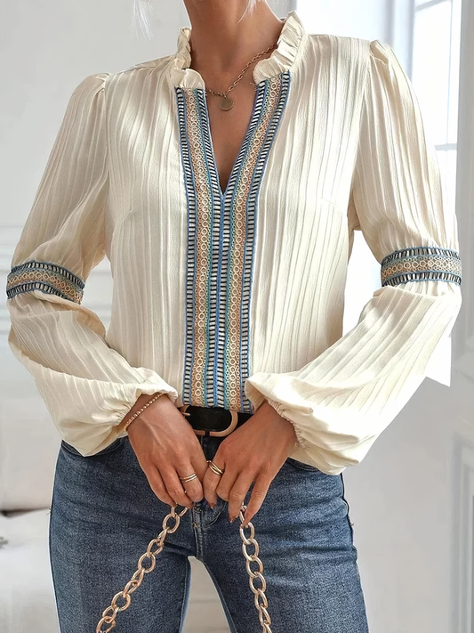 Blouse Féminine Chic Bohème - LuxeStyle