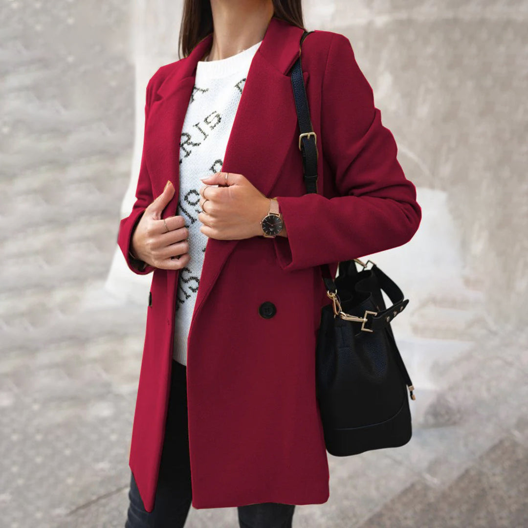 Manteau Femme Hiver Poches Douillet