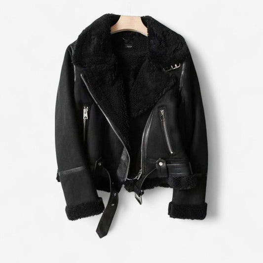 Manteau Femme Élégant à Ceinture Adjustible - LuxeStyle