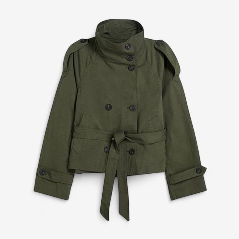 Veste Trench Élégante à Manches Longues - LuxeStyle