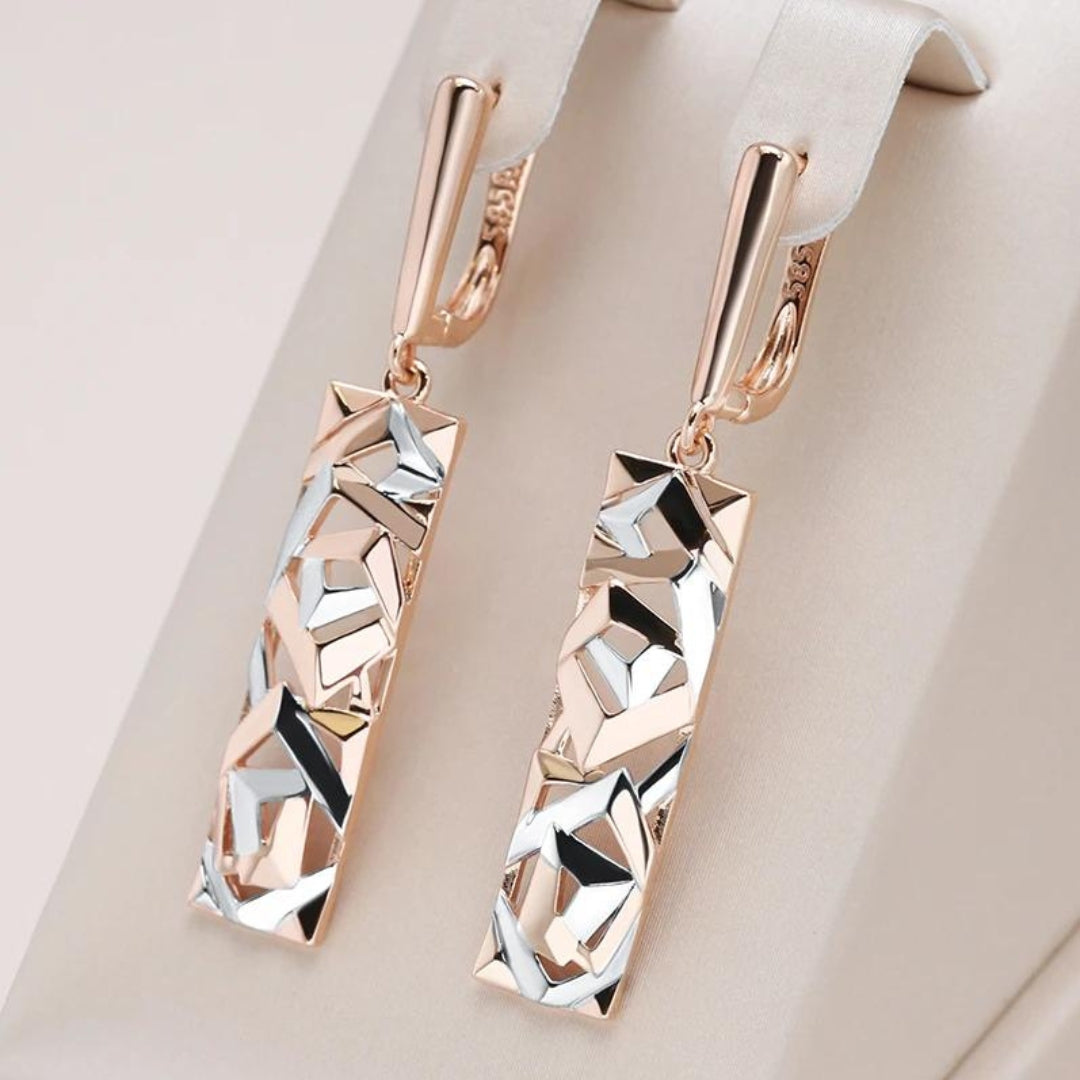 Boucles d'Oreilles Femmes Élégantes Modèles Géométriques Tendances - LuxeStyle