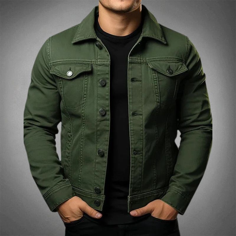 Veste Denim Élégant pour Homme