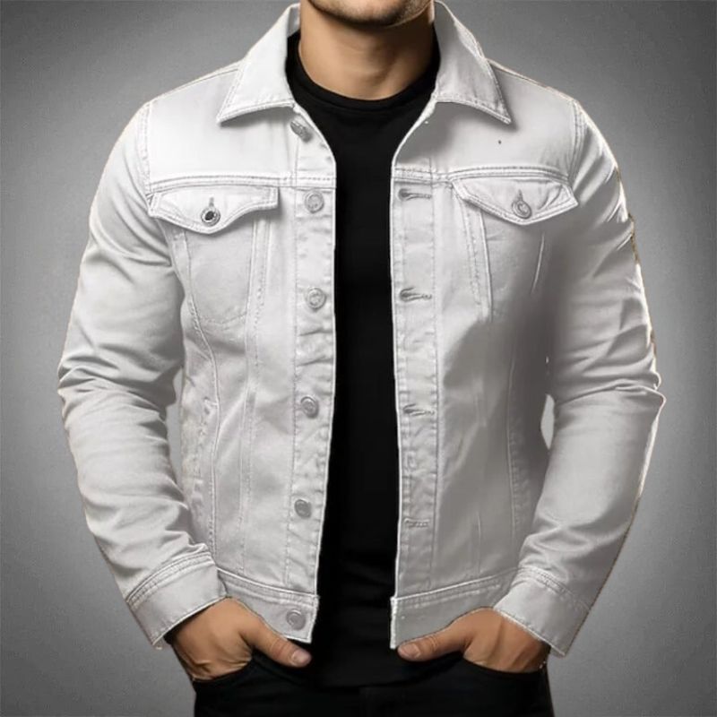 Veste Jean Homme Casual et Tendance - LuxeStyle