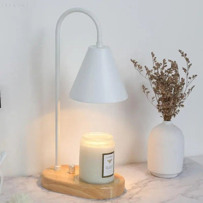 Chauffe-Bougie Design avec Éclairage Réglable
