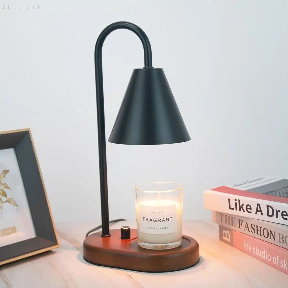 Chauffe-Bougie Design avec Éclairage Réglable