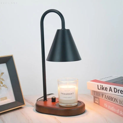 Chauffe-Bougie Design avec Éclairage Réglable