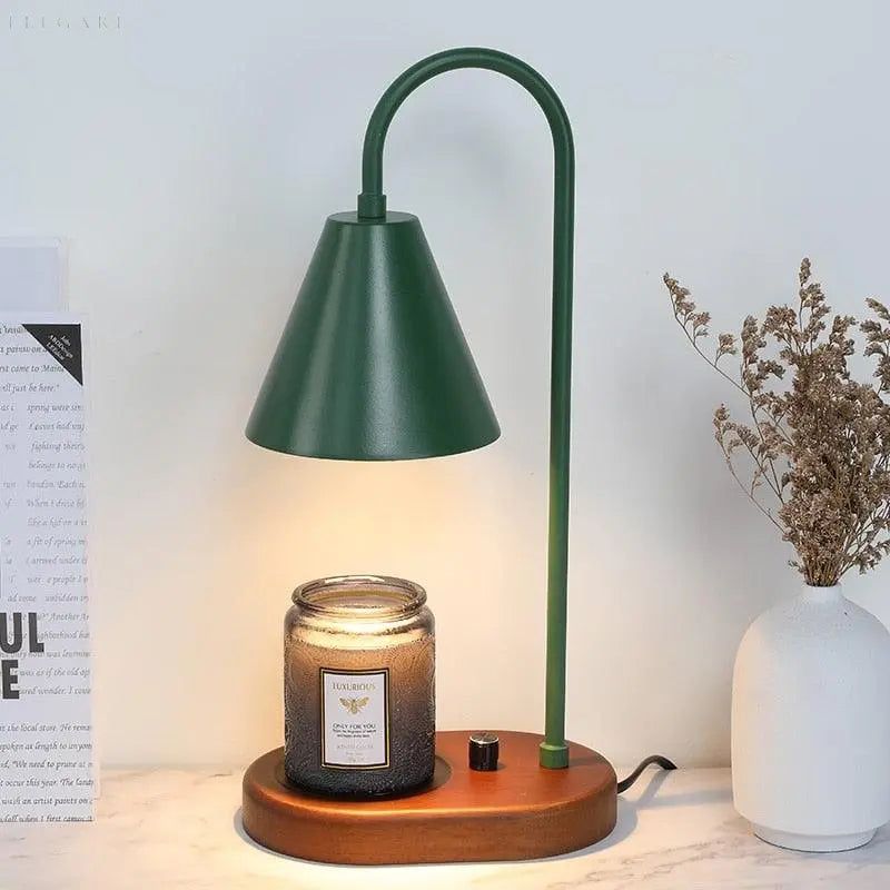 Chauffe-Bougie Design avec Éclairage Réglable