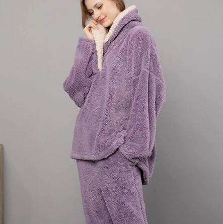Pyjama Femme Confort Décontracté pour Détente au Foyer