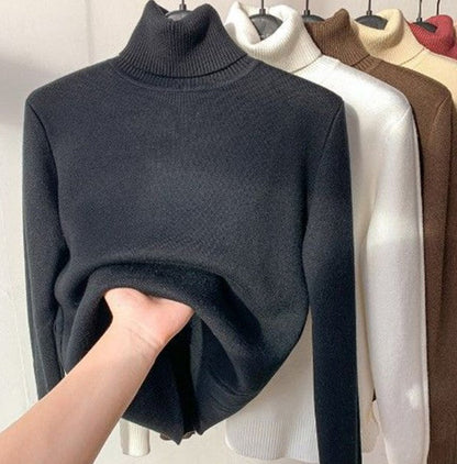 Pull Femmes Col Roulé Douillet