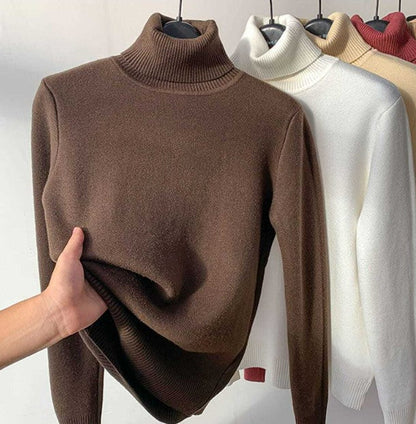 Pull Femmes Col Roulé Douillet