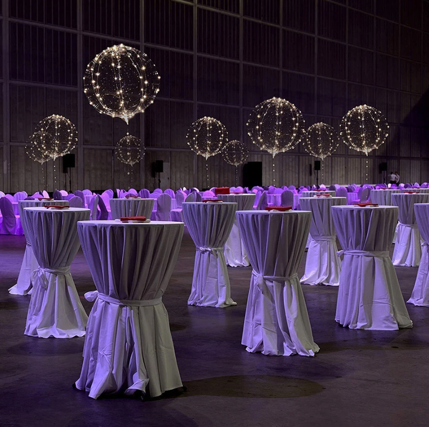 Ballons LED Festifs pour Décoration de Fête