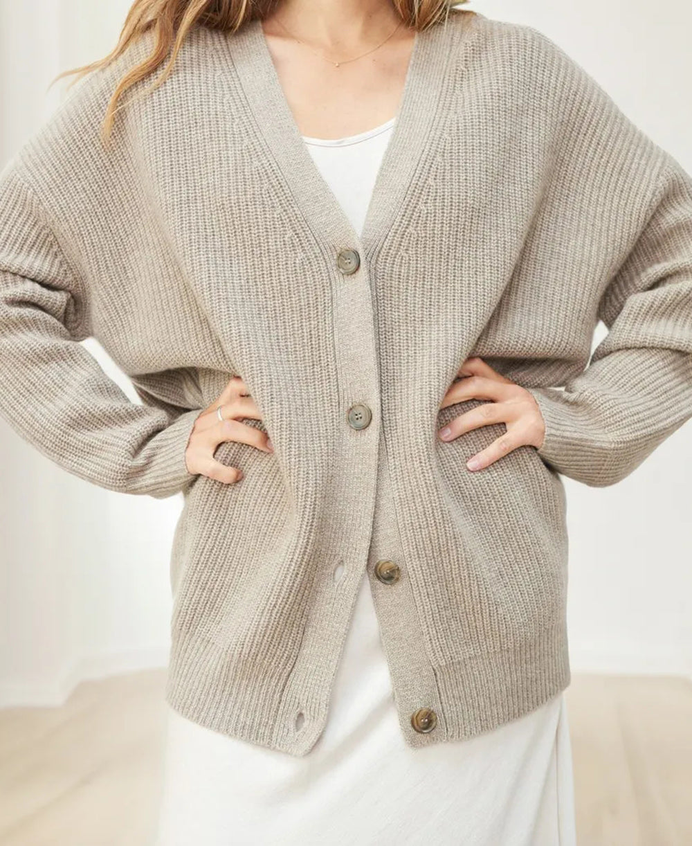 Cardigan féminin chaud et confortable