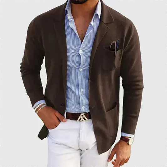 Blazer Décontracté Pour Hommes | Simple Boutonnage