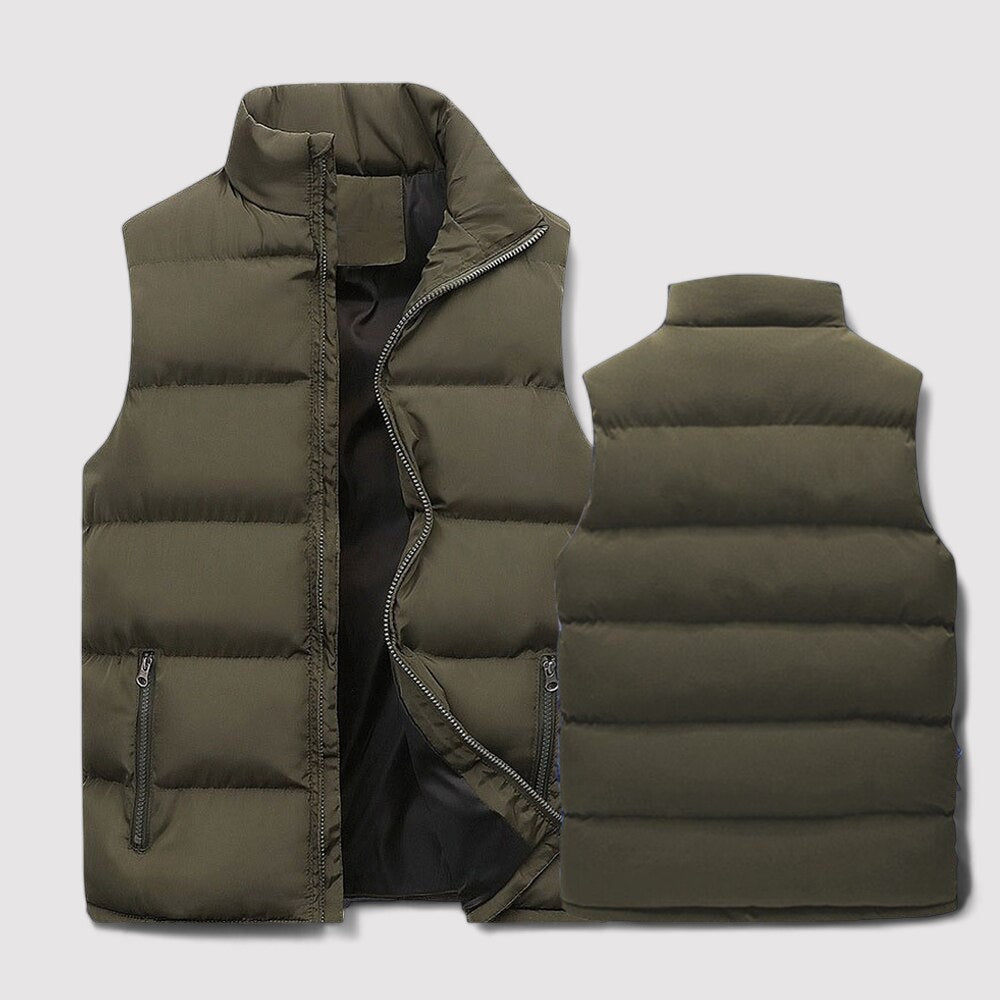 Veste Hiver Homme sans Manches Chaude