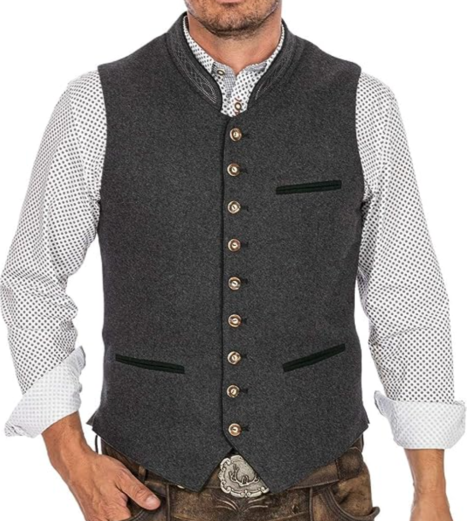 Gilet Classique Chic pour Homme Raffiné - LuxeStyle