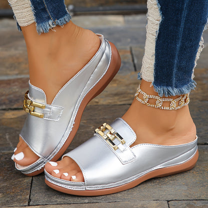 CharmVita™ – Sandales Compensées Femme Élégantes et Confortables