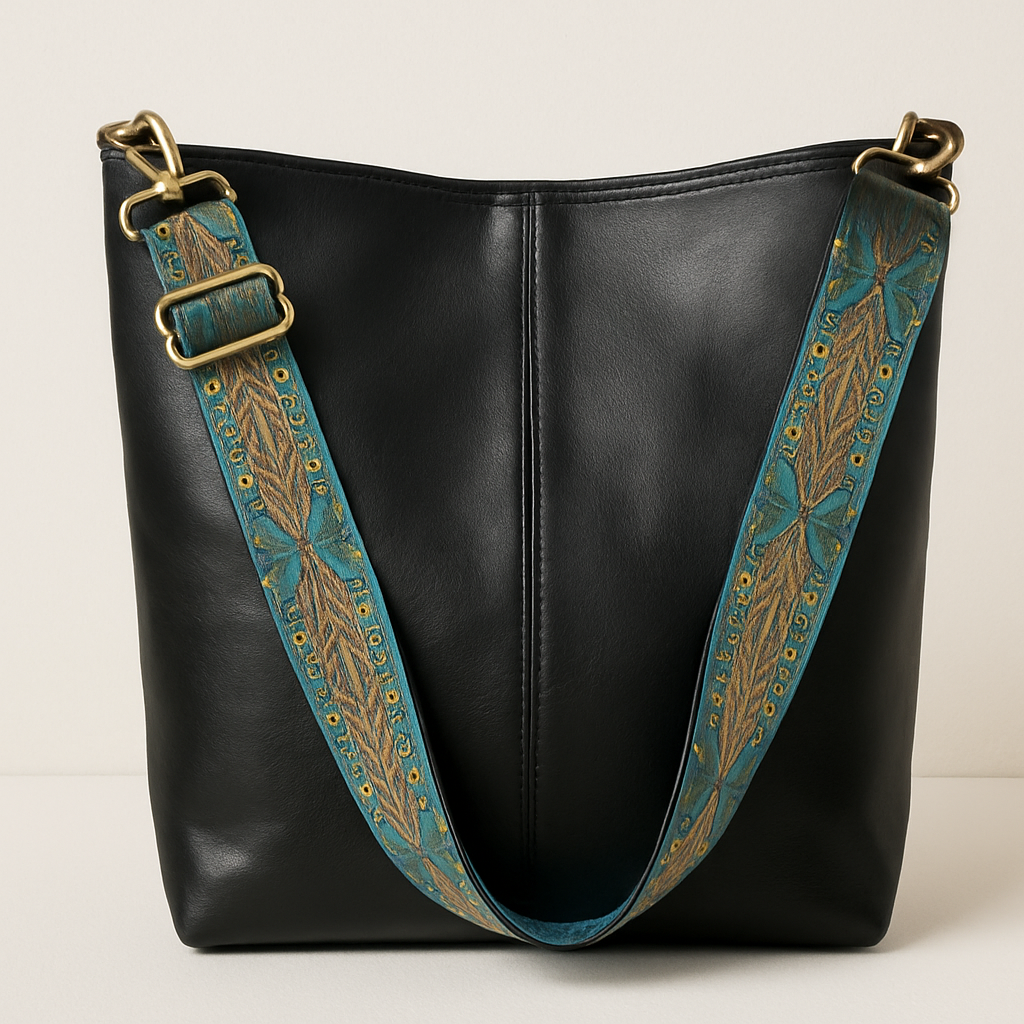 Sac à Main Femme Élégant - Cuir Doux avec Bandoulière Décorée & Style Naturel Chic - LuxeStyle
