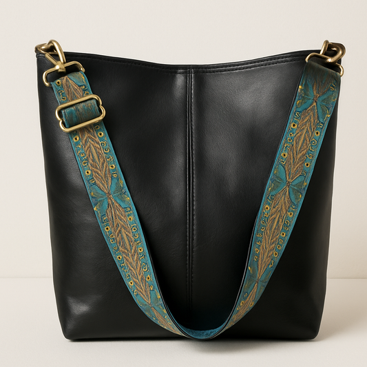 Sac à Main Femme Élégant - Cuir Doux avec Bandoulière Décorée & Style Naturel Chic - LuxeStyle