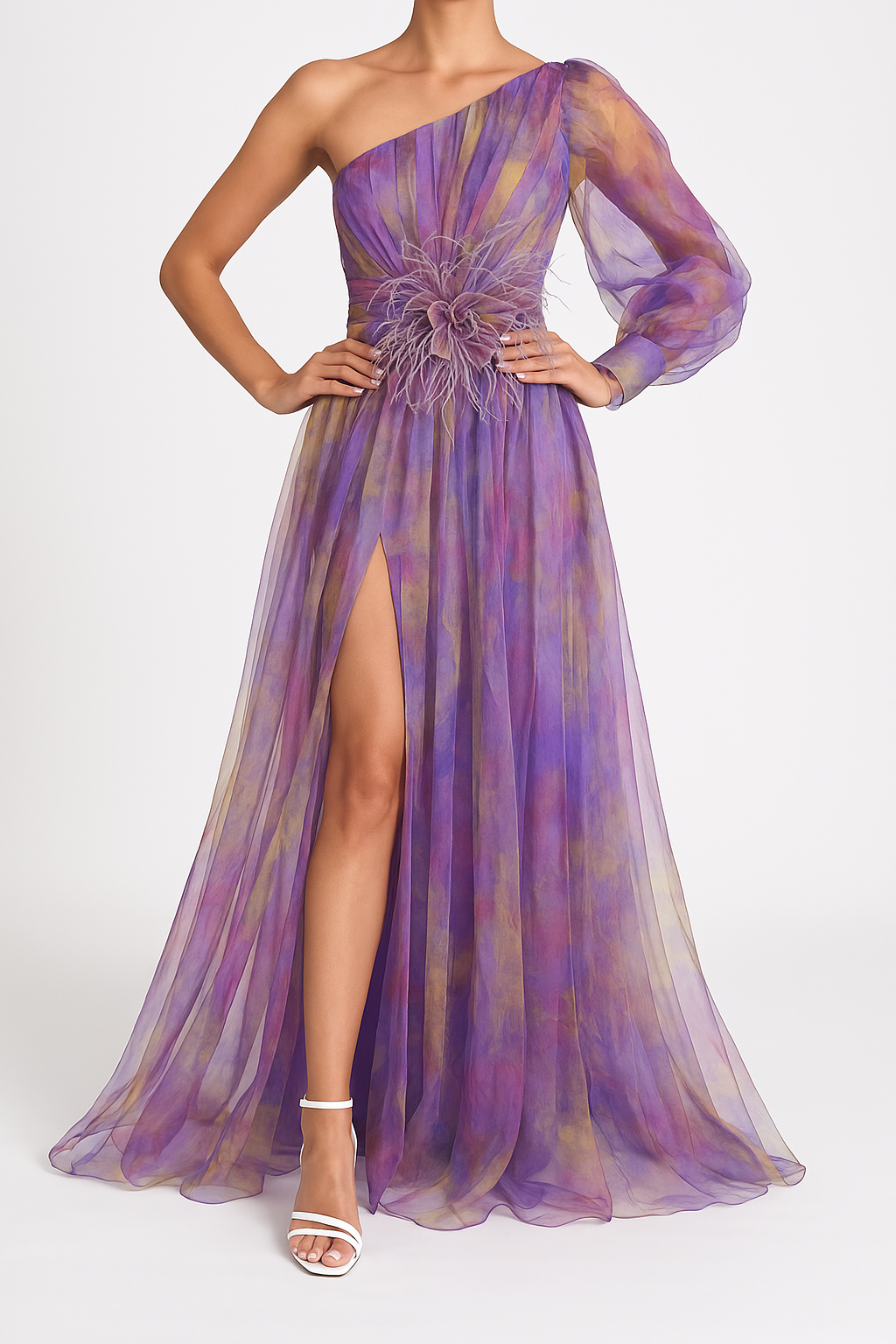 Robe de Soirée Élégante Longue pour Femme - Robe Été Légère et Chic - LuxeStyle