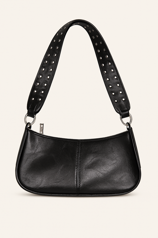 Sac à Main Femme Chic en Simili Cuir avec Bandolette Métallisée - LuxeStyle