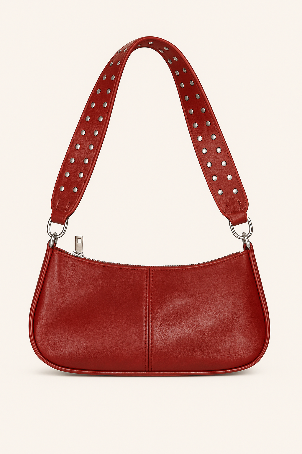Sac à Main Femme Chic en Simili Cuir avec Bandolette Métallisée