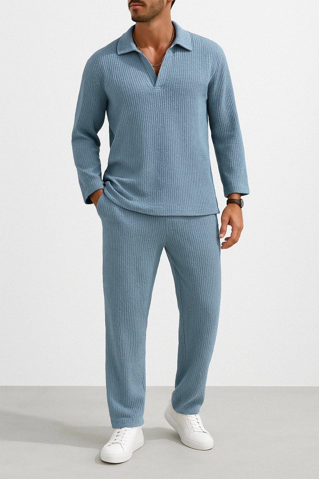 Ensemble De Détente Confortable pour Homme Maison - LuxeStyle
