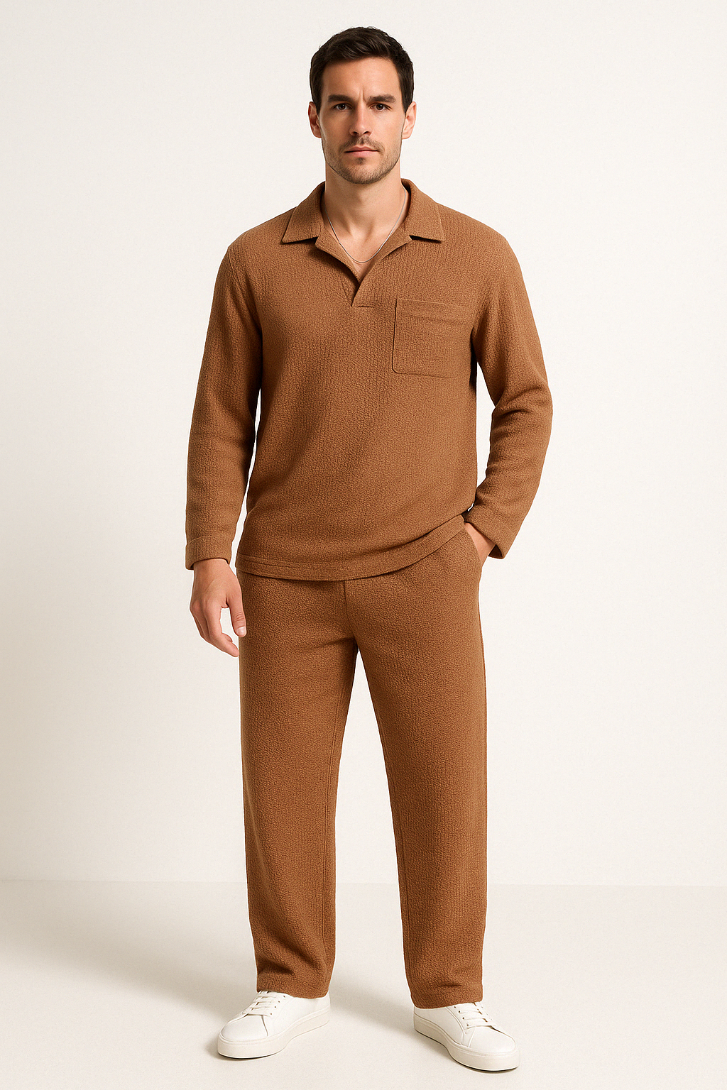 Ensemble De Détente Confortable pour Homme Maison