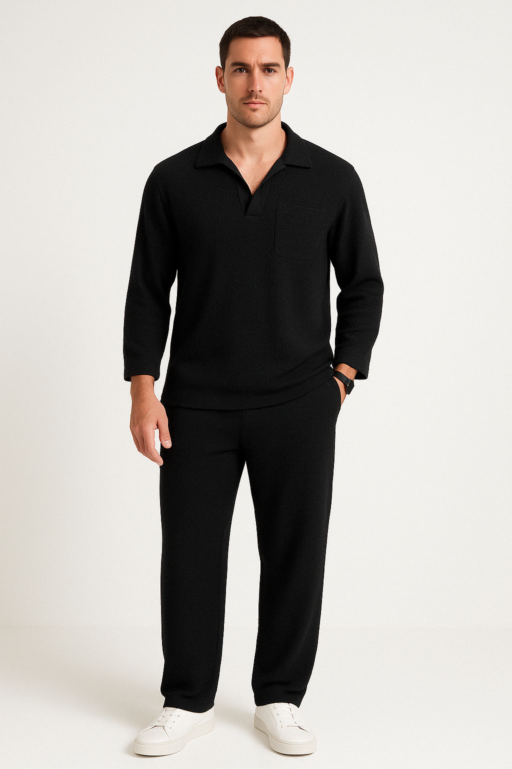 Ensemble De Détente Confortable pour Homme Maison