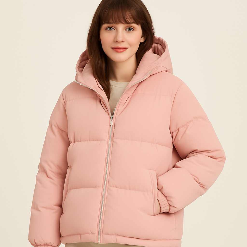 Manteau Femme Élégant – Veste Hiver Imperméable avec Capuche Polaire - LuxeStyle