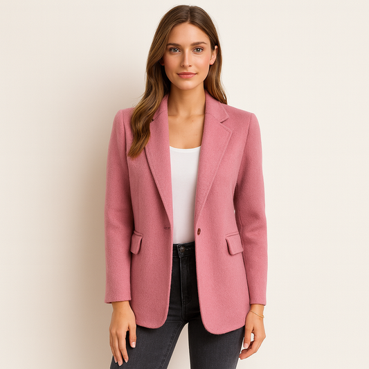 Manteau Femme Long Élégant en Laine Chaude Hiver - LuxeStyle
