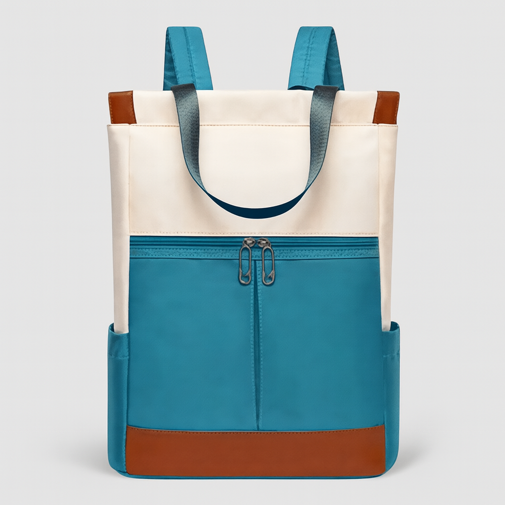 Sac à Dos Féminin avec Poches Zippées et Bretelles Réglables - LuxeStyle