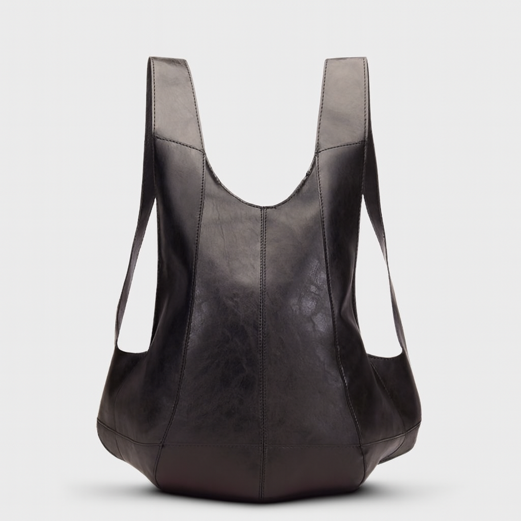 Grand Sac à Dos Réglable avec Fermeture Éclair et Bretelles Amovibles - LuxeStyle