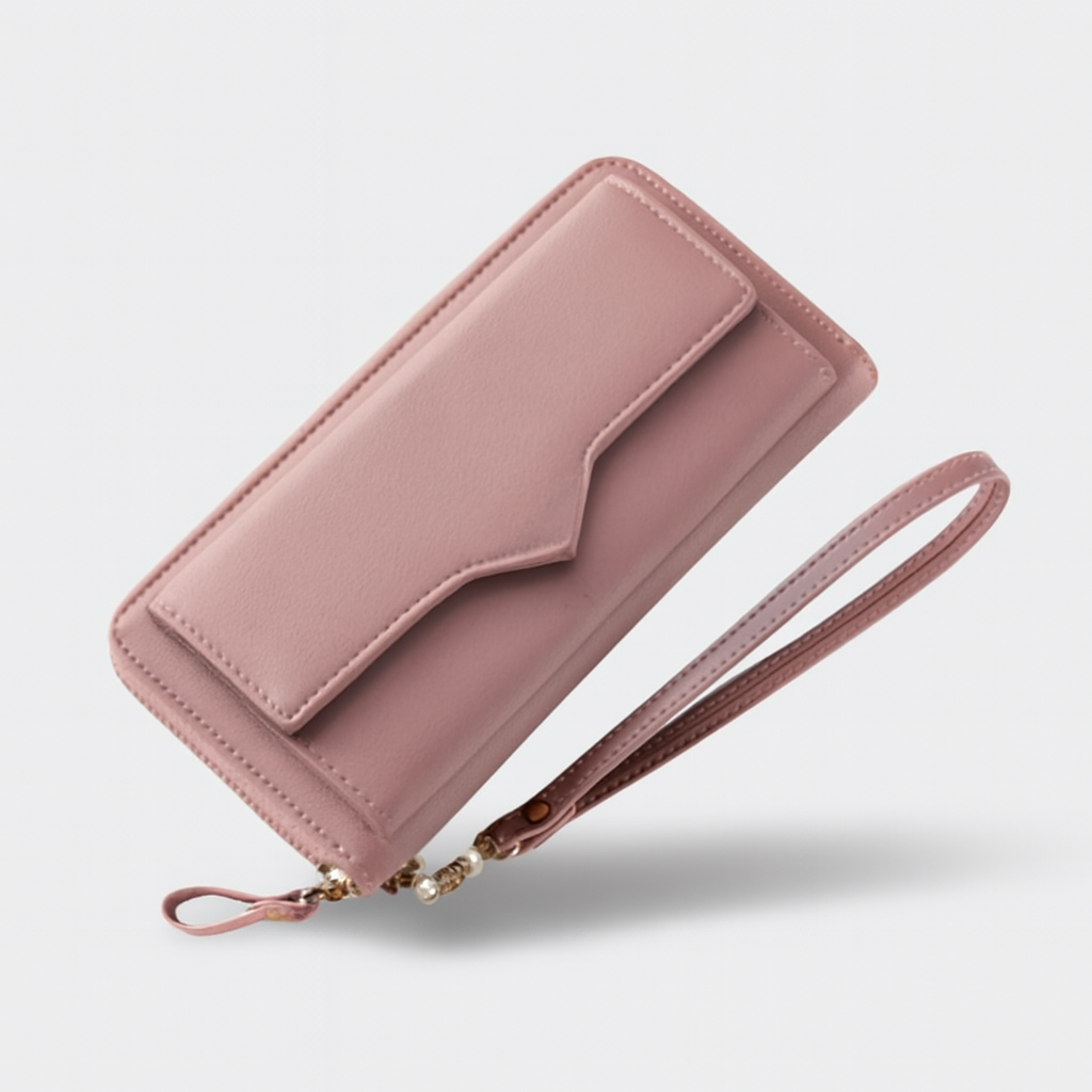 Portefeuille Femme Pratique à Fermeture Éclair