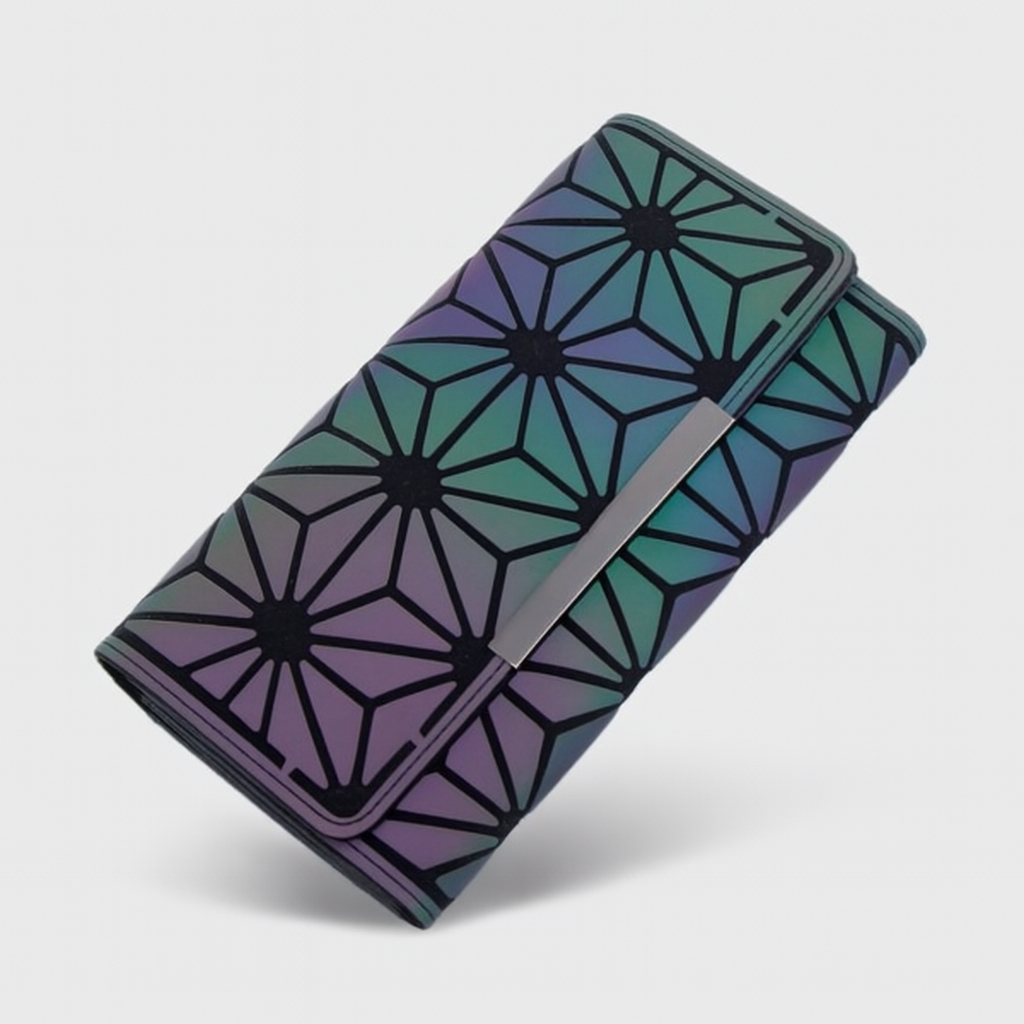 Portefeuille Femme Élégant avec Poches Organisées et Fermeture Sûre - LuxeStyle