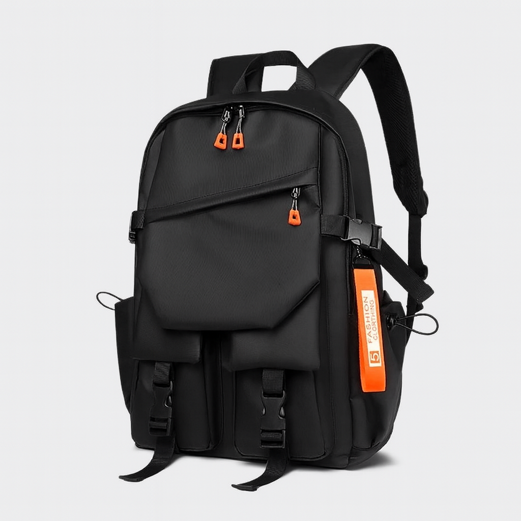 Sac à Dos Voyage Rétro avec Poches Sûres - LuxeStyle